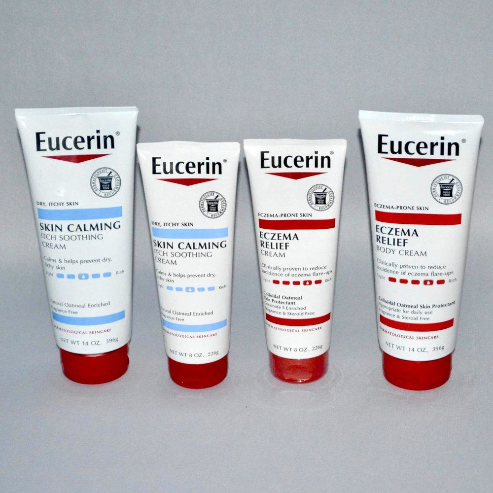 4 Eucerin Creams New
